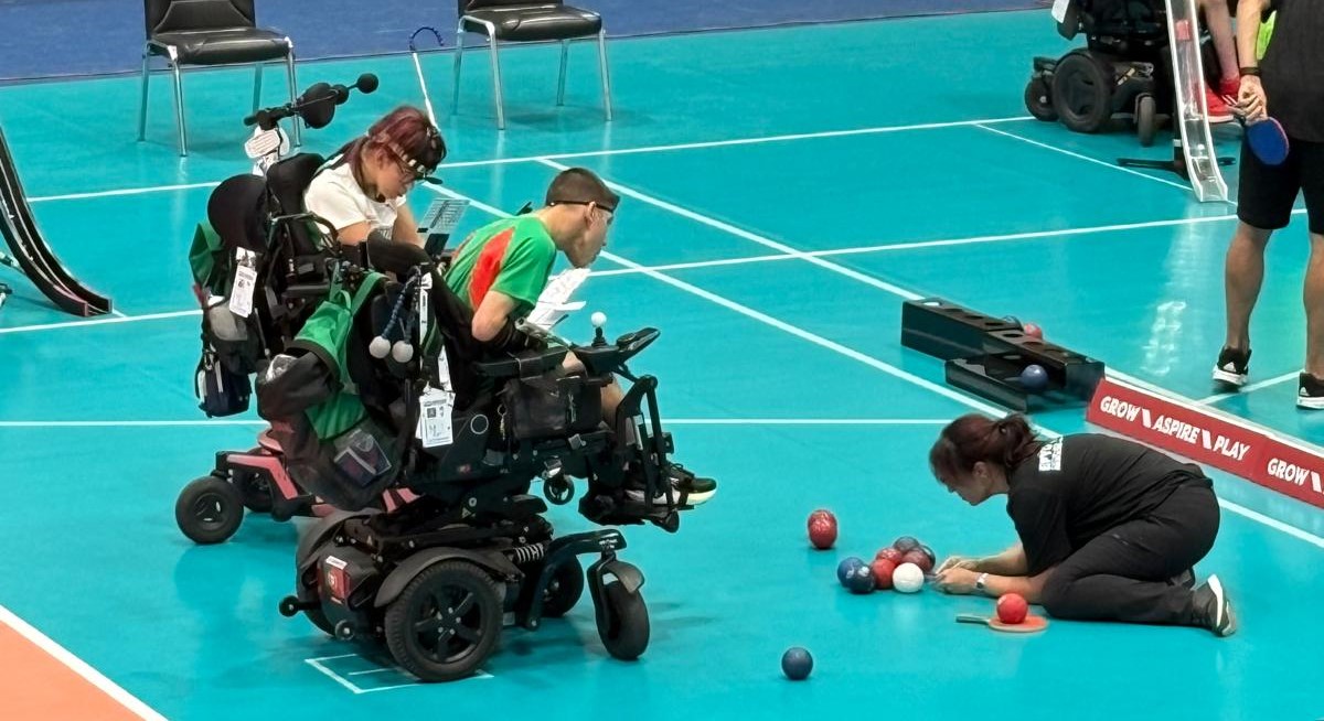 Mar&iacute;a &Uacute;car Calvo participa como &aacute;rbitra de boccia en los Juegos Europeos de la Juventud Paral&iacute;mpica en Estambul